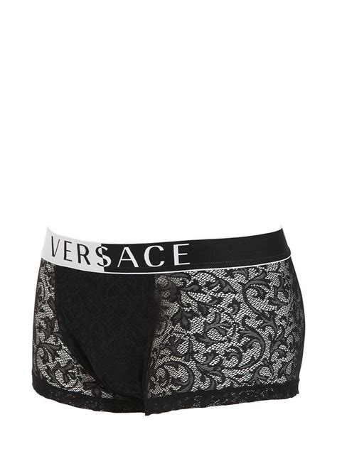 versace lace boxer briefs|versace boxer shorts sale.